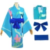 kimet su no yaiba saison 2 agatsuma zenitsu kimono anime cosplay costume kamado tanjirou hashibira inosuke robe kimono imprimée