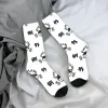 cool jujutsu kaisen anime chaussettes de basket ball mignon gojo sensei polyester chaussettes longues pour unisexe respirant