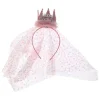 Mode Style coréen couronne gaze bandeau chapeaux cheveux décor dentelle maille cheveux cerceau cheveux accessoires coiffure couronne bandeau bébé