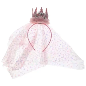 Mode Style coréen couronne gaze bandeau chapeaux cheveux décor dentelle maille cheveux cerceau cheveux accessoires coiffure couronne bandeau bébé
