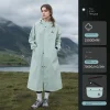 imperméable d'extérieur long imperméable pour hommes et femmes, poncho de pluie optique, camping, course à pied, randonnée, manteau de pluie, vêtements de pluie durables, coupe vent