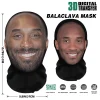 masque de kanye imprimé en 3d pour hommes et femmes, masque intégral en maille élastique, vêtements de sauna cosplay, cagoule à capuche hip hop fashion, chapeau, équipement de sauna, nouveau