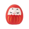 breloque porte bonheur japonaise en céramique, artisanat de beurre de daruma, ornement de paysage, décoration d'intérieur, accessoires de bureau, fortune l'inventaire, cadeaux, v0b5, 2023