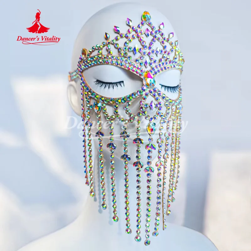 danse du ventre senior ab pierres gland style exotique masque facial pour femmes masques de fête de bal accessoires de compétition de danse orientale danse du ventre senior ab pierres gland style exotique masque facial pour femmes masques de fête de bal accessoires de compétition de danse orientale