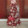 robe kimono élégante de style vintage pour femmes, vêtements de dubaï, robe d'été abayas, vêtements arabes doux, vêtements de vacances d'automne, nouveau, 2024