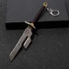porte clés anime jujutsu kaisen nanami kento fushiguro toji, modèle d'arme, pendentif, bijoux pour hommes