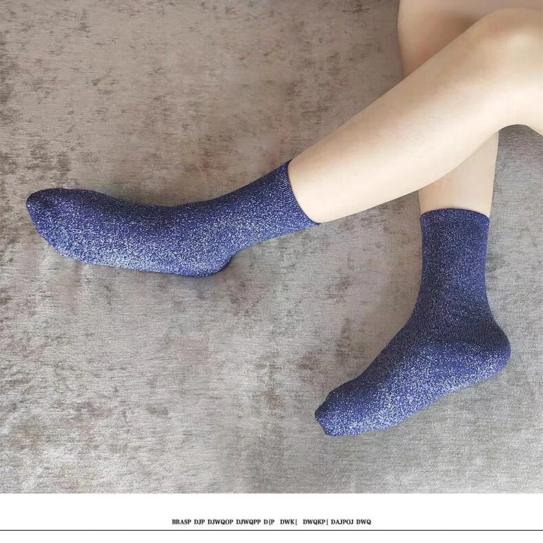 29 couleurs mode sexy chaussettes brillantes style coréen or argent chaussettes en soie design de luxe haute qualité chaussettes pour femmes 29 couleurs mode sexy chaussettes brillantes style coréen or argent chaussettes en soie design de luxe haute qualité chaussettes pour femmes