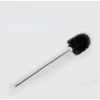 brosse de toilette minimaliste japonaise, avec poignée en acier inoxydable, tête de brosse premium pour le nettoyage de la salle de bain, 1/2 pièces