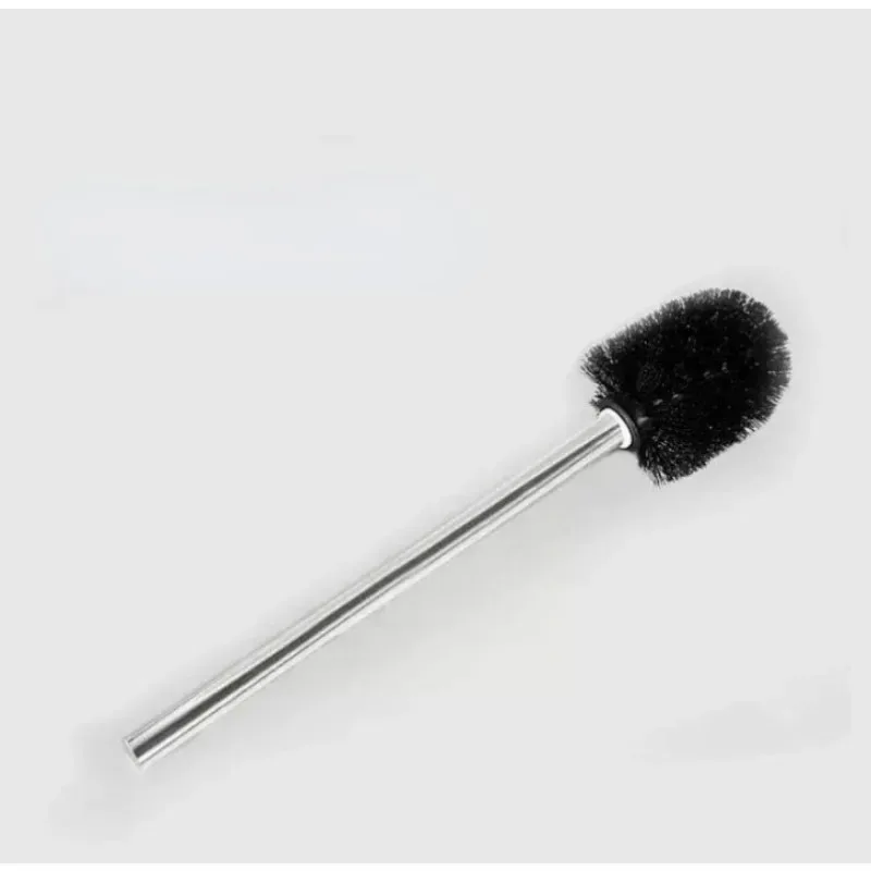 brosse de toilette minimaliste japonaise, avec poignée en acier inoxydable, tête de brosse premium pour le nettoyage de la salle de bain, 1/2 pièces brosse de toilette minimaliste japonaise, avec poignée en acier inoxydable, tête de brosse premium pour le nettoyage de la salle de bain, 1/2 pièces