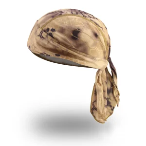 Écharpe de sauna imprimée pour hommes et femmes, bande de sauna d&rsquo;été, casquette de pêche et de cyclisme, protection solaire, capuche de course, bandana de sport de randonnée, camsalomon
