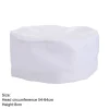 casquette à sushi respirante de style japonais avec dessus en maille, casquette plate de chef monocouche, sans avant toit, chapeau de chef confortable