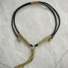 anneau de cou de cheval en nylon fait à la main – pendentif décoratif tissé, sûr et confortable pour tous les chevaux
