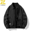 Veste japonaise pour hommes, marque de mode, couleur unie, coupe-vent, vestes de Baseball, vêtements de rue, manteau ample décontracté, printemps et automne