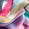 nouveau ruban en mousseline de soie plissée de 5m, 6cm de large, ruban à nœud pour bricolage, fil de tulle, bouquet de coiffure