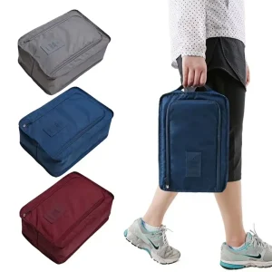Sacs à chaussures portables, supports de voyage, multifonction, étanche, pliable, rangement, pochette à chaussures de grande capacité, organisateur