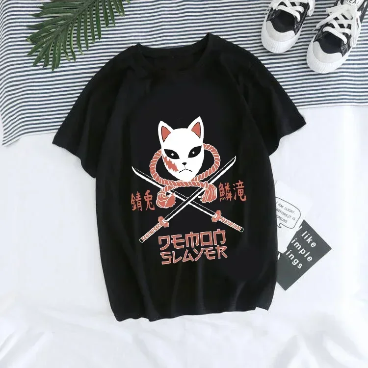 t shirt pour femmes, dessin animé japonais demon slayer, kimetsu no yaiba nezuko, tanjirou kamado graphique y2k, vêtements hauts t shirt pour femmes, dessin animé japonais demon slayer, kimetsu no yaiba nezuko, tanjirou kamado graphique y2k, vêtements hauts