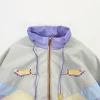harajuku femmes pastel bomber épais veste mignon broderie couleur bloc duster souvenir sukajan mince vestes japonaises filles manteau