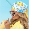 foulard de tête carré en soie pour femmes, marque de luxe, bandana en satin, doux, hijab, pour cheveux, pour dames