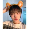 couvre chef dessin animé maquillage fille style coréen cerceau femmes bandeau de cheveux tigre oreille bandeau cheveux accessoires