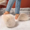 Pantoufles d&rsquo;intérieur innovantes pour femmes, antidérapantes, tête ronde, garde au chaud, chaussures One Kick pour femmes, pantoufles de maison légères en daim, nouvelle collection 2025