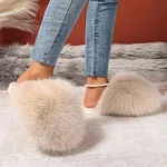 Pantoufles d’intérieur innovantes pour femmes, antidérapantes, tête ronde, garde au chaud, chaussures One Kick pour femmes, pantoufles de maison légères en daim, nouvelle collection 2025 Pantoufles d’intérieur innovantes pour femmes, antidérapantes, tête ronde, garde au chaud, chaussures One Kick pour femmes, pantoufles de maison légères en daim, nouvelle collection 2025