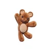 Épingle à cheveux en métal ours de dessin animé floqué mignon pour femmes filles ornement de cheveux doux pince à cheveux latérale barrette accessoires de cheveux de mode.