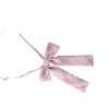 cravate pré nouée ajustée en soie polyester, cravate japonaise à carreaux rose jk, nœud q1jd