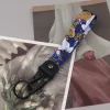 porte clés de voiture grue poisson koi, bijoux dragon artistique pour hommes et femmes, lanière, accessoires de moto, cadeaux pour amis