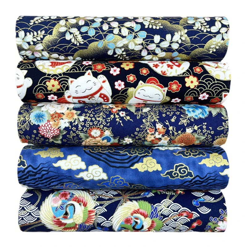 tissu kimono imprimé japonais, patchwork fait main, dessin animé, grille en coton, motif de fleurs, textile maison, 20x25cm, 5 pièces tissu kimono imprimé japonais, patchwork fait main, dessin animé, grille en coton, motif de fleurs, textile maison, 20x25cm, 5 pièces