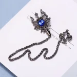 Broche Style chinois Su chaîne hommes mode loisirs costume d&rsquo;affaires accessoires alliage broche cadeaux