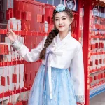 Hanbok coréen Costume traditionnel pour femmes élégant luxe Hanbok Robe princesse Cosplay Anicent rétro longue Robe fête de mariage Hanbok coréen Costume traditionnel pour femmes élégant luxe Hanbok Robe princesse Cosplay Anicent rétro longue Robe fête de mariage