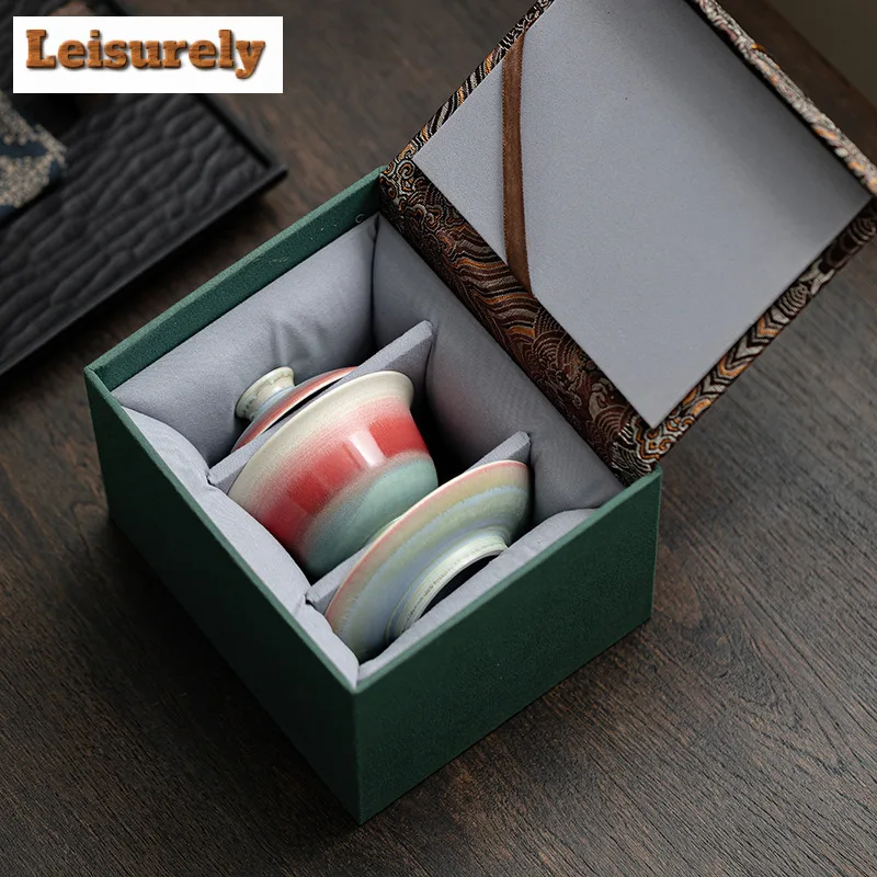 150ml aurora four changement gaiwan créatif rouge vert glaçure opéra tasse soucoupe thé tureen thé brassage couverture bol cha fournitures artisanat 150ml aurora four changement gaiwan créatif rouge vert glaçure opéra tasse soucoupe thé tureen thé brassage couverture bol cha fournitures artisanat