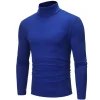 sous vêtements thermiques hauts hommes vêtements d'hiver chemise thermique automne hommes collants d'hiver col haut mince coupe ajustée t shirt à manches longues