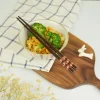 vaisselle de cuisine japonaise en bois naturel, durable, fait à la main à la maison, sushi baguettes outils de cuisine baguettes en bois