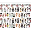 haikyu!! comprimés acryliques, matériaux faits à la main, patchs de bricolage, épingles à cheveux, accessoires pour cheveux, vente en gros, hinata shoyo kageyama