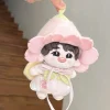 Sakura elfe 10cm coton poupée vêtements robe avec aile poupée vêtements tenue rose fleur chapeau poupée habiller ensemble cadeau pour enfants Sakura elfe 10cm coton poupée vêtements robe avec aile poupée vêtements tenue rose fleur chapeau poupée habiller ensemble cadeau pour enfants