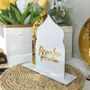 décoration de table en acrylique pour ramadan, eid mubarak, ramadan kareem, ornement musulman, fête islamique, eid al adha, cadeau de décoration pour la maison