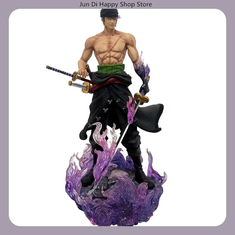 statue de pose debout roronoa zoro, 32cm, une pièce, modèle animé, figurine pour collection de cadeaux d'anniversaire statue de pose debout roronoa zoro, 32cm, une pièce, modèle animé, figurine pour collection de cadeaux d'anniversaire