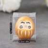 poupée daruma en céramique japonaise, artisanat inspiré de la richesse, décor de prospérité, breloque porte bonheur, ornement de fortune, paysage, décor de bureau pour la maison