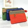 Porte-monnaie en coton pour filles, portefeuille portable mignon, sac à cartes Porte-monnaie en coton pour filles, portefeuille portable mignon, sac à cartes