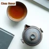 théière japonaise en céramique gaiwan tasse à thé | 1 pot, 1 tasse, ensembles en porcelaine, service à thé kung fu, tasse à thé portable, bouilloire, tasse à thé
