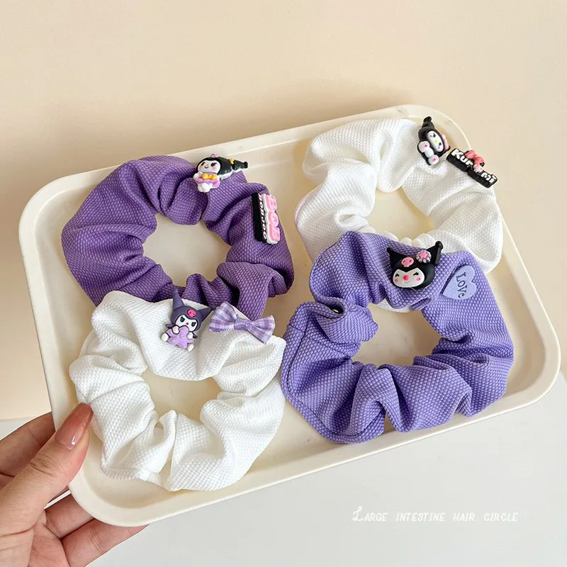 4 pièces/ensemble kawaii bandes de cheveux pour les filles mignon dessin animé bandeaux élastiques porte queue de cheval accessoires de cheveux coffret cadeau 4 pièces/ensemble kawaii bandes de cheveux pour les filles mignon dessin animé bandeaux élastiques porte queue de cheval accessoires de cheveux coffret cadeau