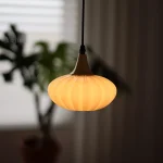 Lampes suspendues en verre japonais, lumière scandinave, suspension de luxe, salon, chambre à coucher, salle à manger, îlot de cuisine, pas en céramique