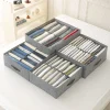 24/16 grilles compartiment diviseur bacs garde robe vêtements organisateur avec planche placard organisateurs stockage jean t shirt pantalon legging