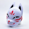 Masque facial de renard léger, couverture faciale d&rsquo;animal de Cosplay, accessoire pour cheveux, Costume de mascarade, couverture faciale pour accessoires de fête d&rsquo;halloween
