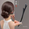 baguettes à cheveux style chinois, épingle à cheveux florale, bâton de fée, accessoire de bijoux de cheveux traditionnels pour femmes et filles
