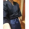veste traditionnelle japonaise aikido kendo, vêtements hapkido wushu, 100% coton, vêtements d'arts martiaux, artes marciales