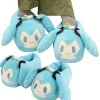 Hatsune Miku pantoufles de maison pour femmes bottes de neige de haute qualité à la mode moelleux chaud Plus doublé bout fermé pantoufles souples chaussures d&rsquo;hiver