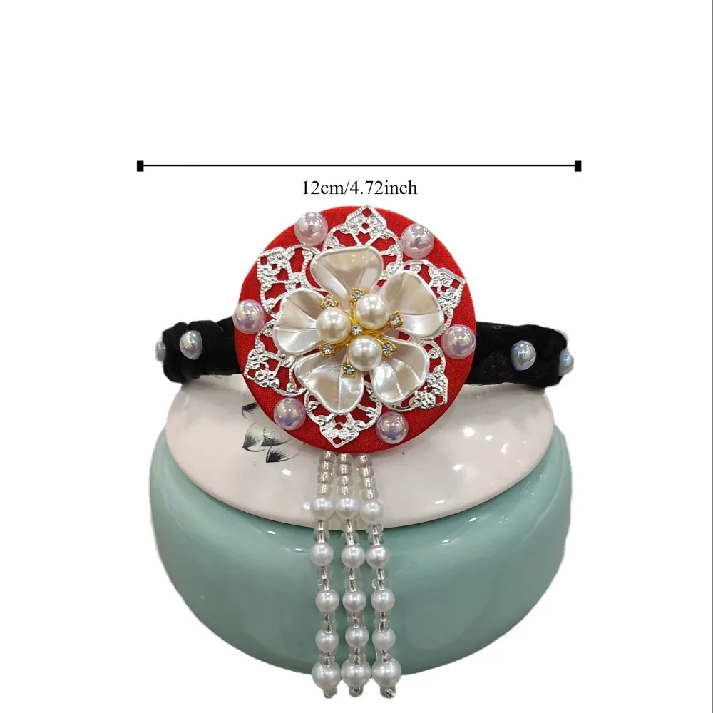 mode fleur coréenne bandeau perle perlée hanbok bandeau style ethnique traditionnel scène danse cheveux cerceau enfants mode fleur coréenne bandeau perle perlée hanbok bandeau style ethnique traditionnel scène danse cheveux cerceau enfants