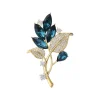 broche orchidée à la mode pour femmes et hommes, épingles à fleurs exquises, bijoux, accessoires tendance, cadeaux de fête, 2025